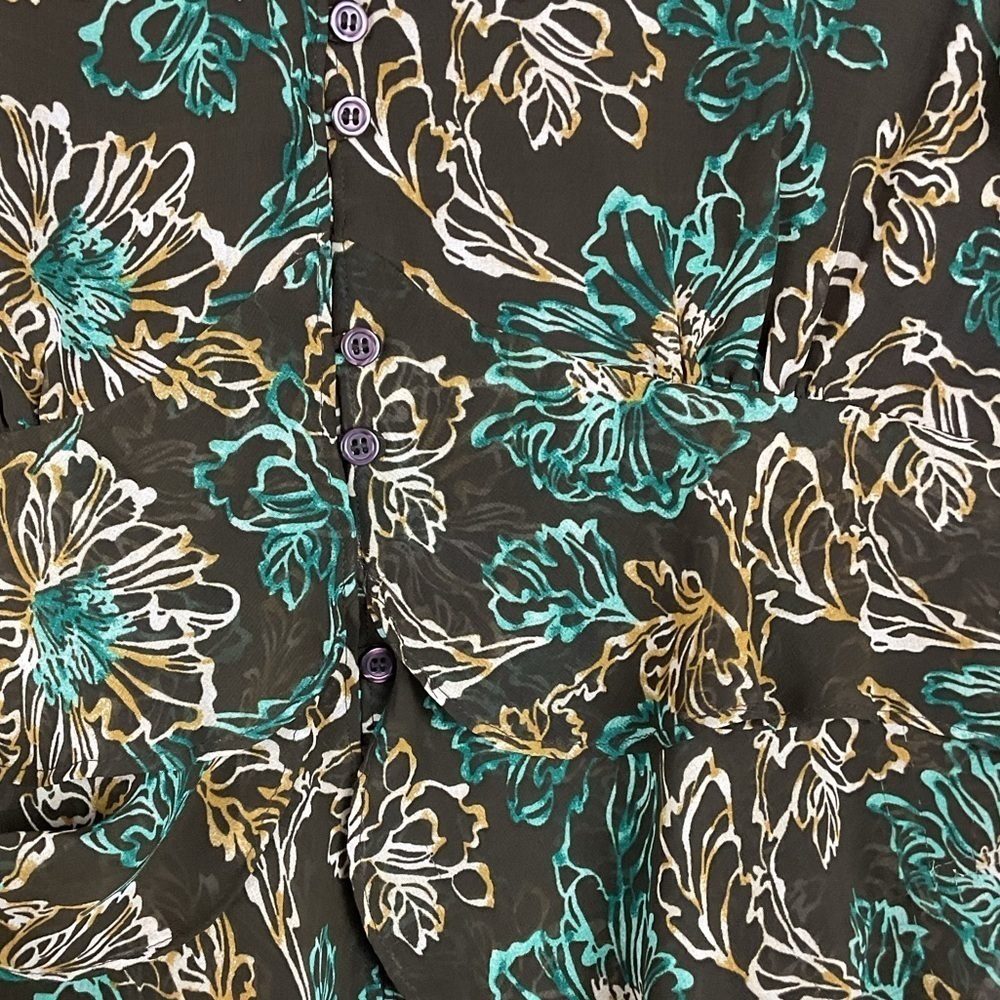 Liz Claiborne Size 12 Skirt Set 90’s, Y2K Floral - Picture 8 of 16